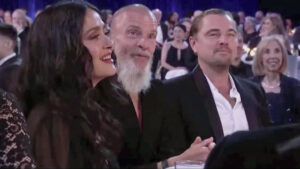 Salma Hayek e Leonardo DiCaprio