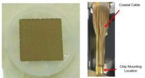 Chip a 256 qubit e modulo campione per la struttura di connessione 3D