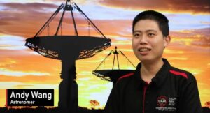 Il dott. Ziteng (Andy) Wang del nodo ICRAR della Curtin University