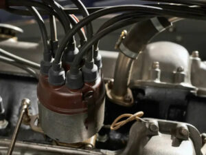 Dettaglio motore Alfa Romeo 8C 2300