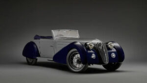 Alfa Romeo 8C 2300 vista 3/4 frontale