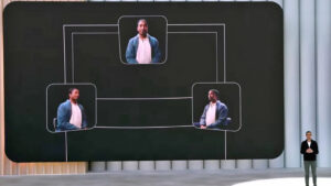Google Beam rendering output camera 2D per videoconferenze in 3D in tempo reale