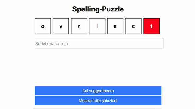 Spellino-Puzzle ShowTechies del 1 giugno 2025