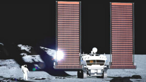 Pannelli solari per sistema propulsione - Lunar Cruiser Toyota